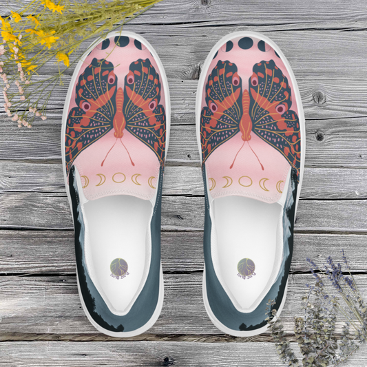 Women’s Butterfly Nature Slip-On