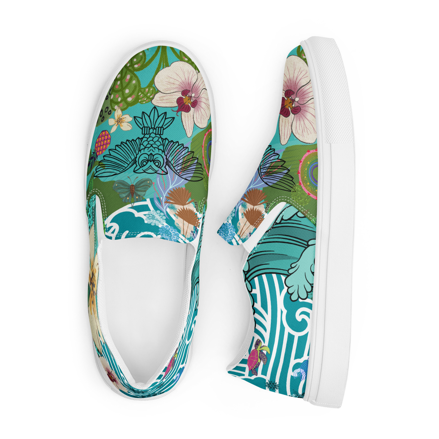 Aloha Owl Slip On's