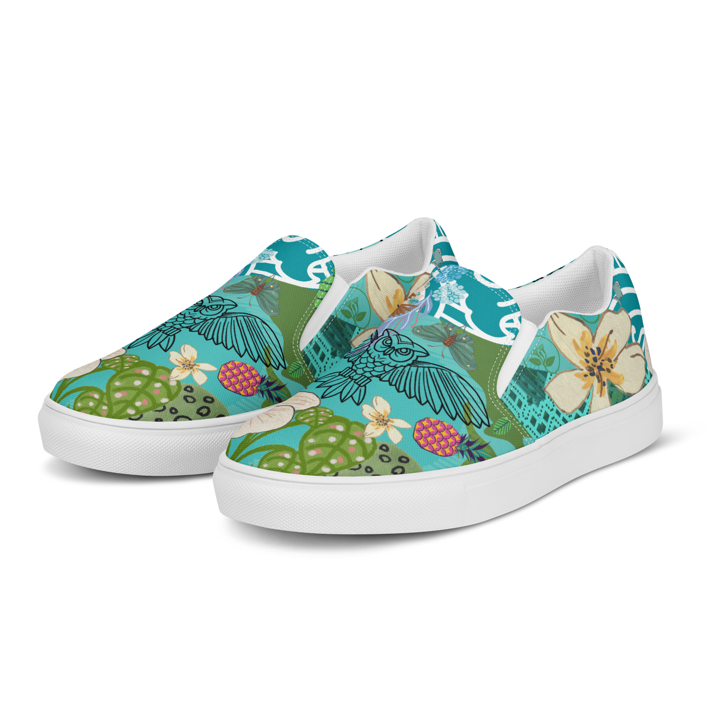 Aloha Owl Slip On's