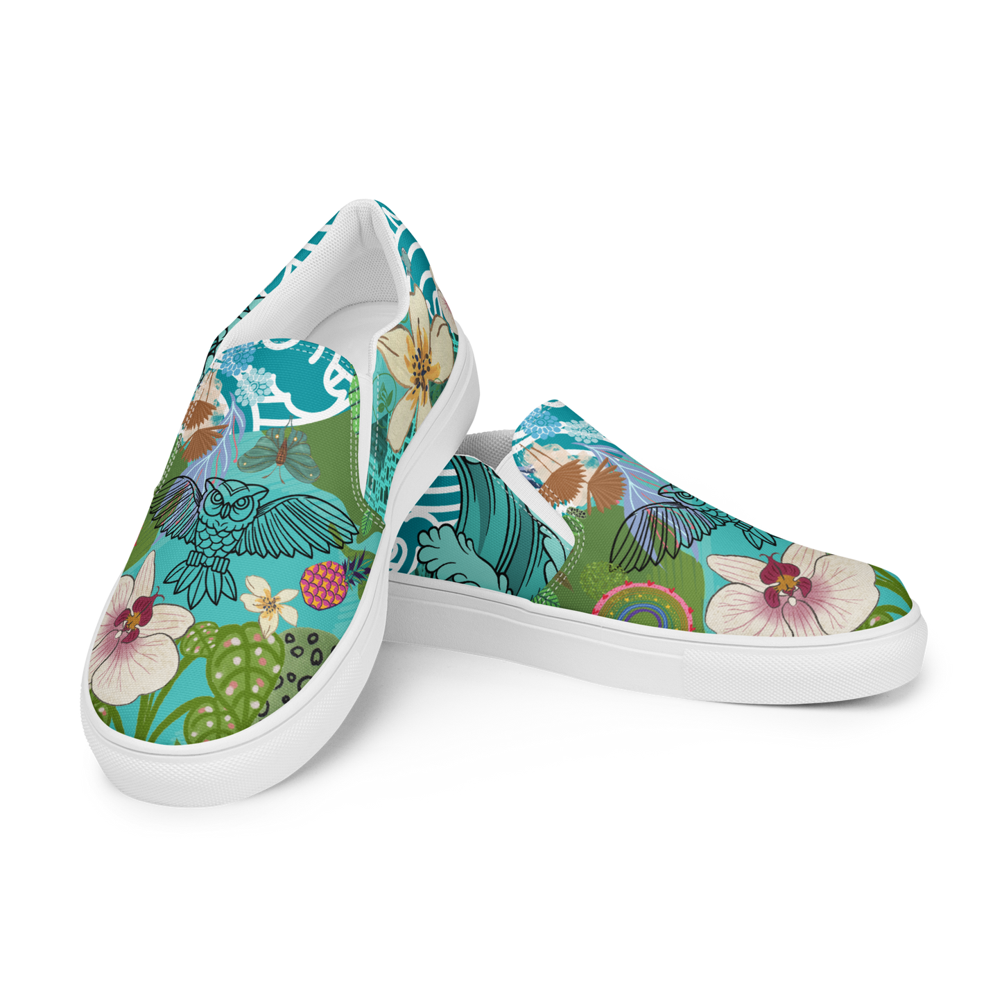 Aloha Owl Slip On's