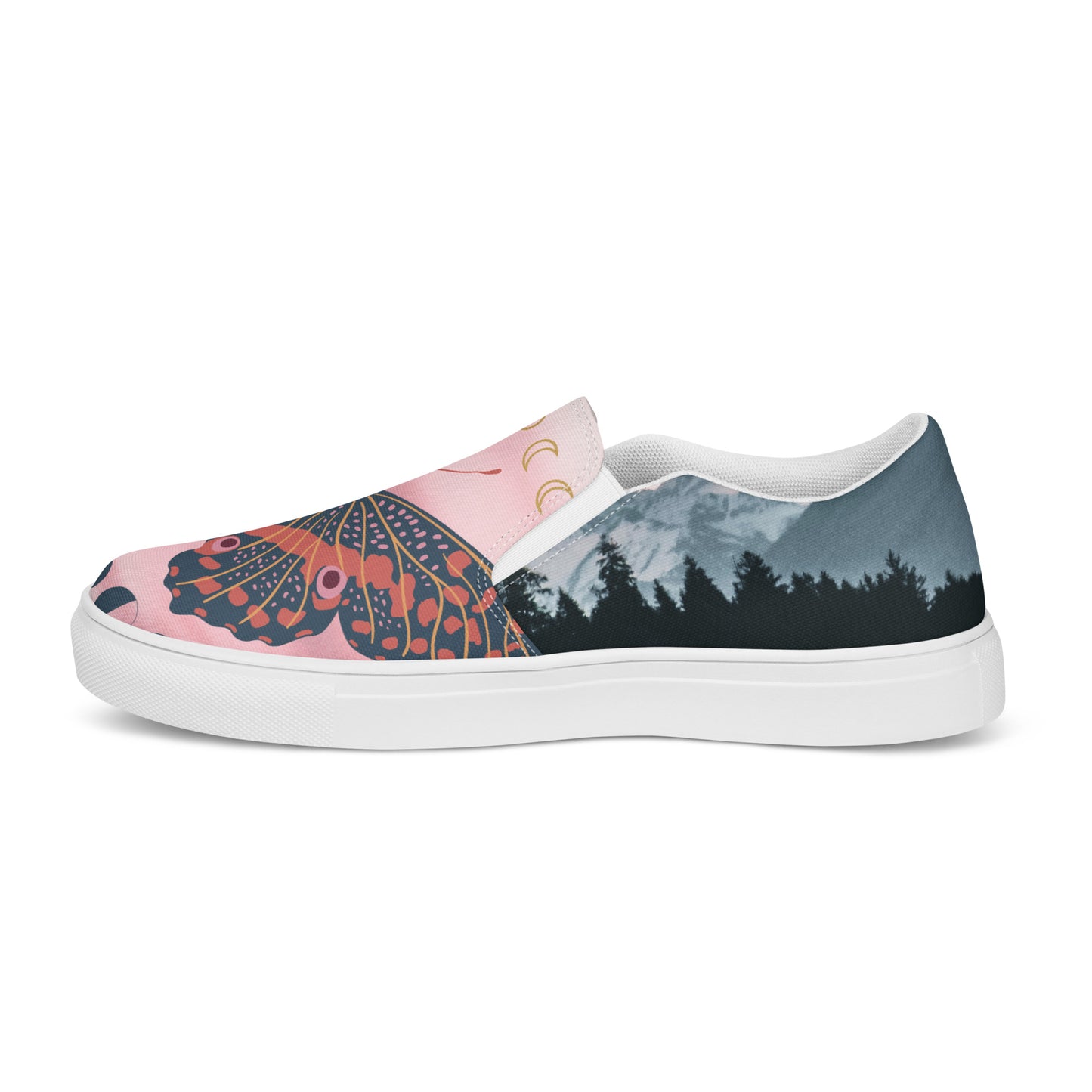 Women’s Butterfly Nature Slip-On