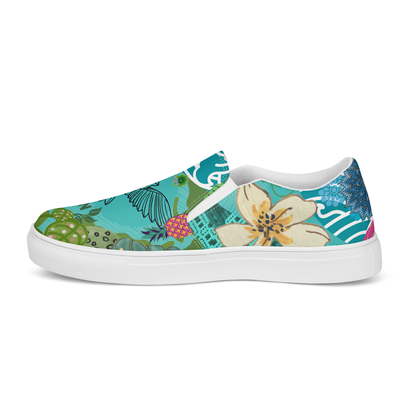 Women’s Vegan Aloha Owl Slip-On